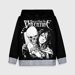 Толстовка-худи детская Bullet for my valentine black, цвет: 3D-меланж