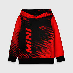 Детская толстовка Mini - red gradient вертикально