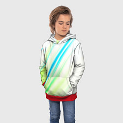 Толстовка-худи детская Multicolored, цвет: 3D-красный — фото 2