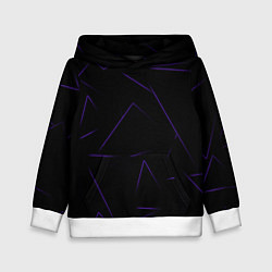 Детская толстовка Color purple line