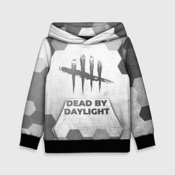 Детская толстовка Dead by Daylight - white gradient