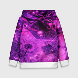 Детская толстовка Neon broken glass
