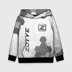 Детская толстовка Zotye - white gradient вертикально