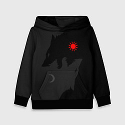 Толстовка-худи детская Хати и Сколь, цвет: 3D-черный