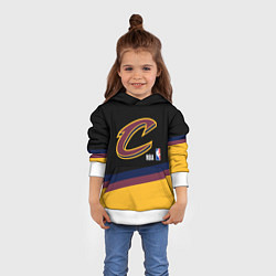 Толстовка-худи детская Cleveland Cavaliers NBA basketball, цвет: 3D-белый — фото 2