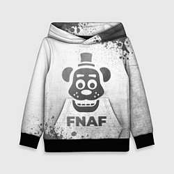 Толстовка-худи детская FNAF - white gradient, цвет: 3D-черный