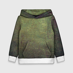 Детская толстовка Абстракция - old board painted with green paint