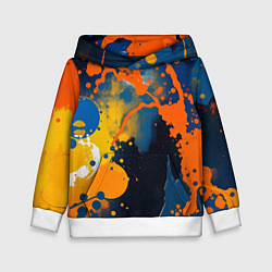 Детская толстовка Краска на стене