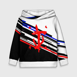 Детская толстовка Doom line color