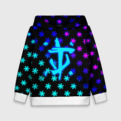 Детская толстовка Doom winter neon