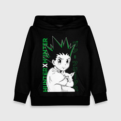 Толстовка-худи детская Гон Фрикс Хантер х Хантер, цвет: 3D-черный