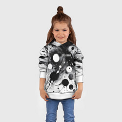 Толстовка-худи детская Abstract fantasy pattern - Milano, цвет: 3D-белый — фото 2
