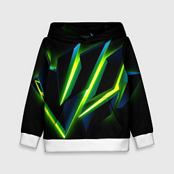 Детская толстовка Geometric neon