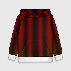 Детская толстовка Neon red orange lines
