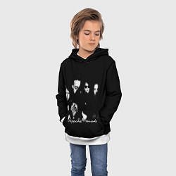 Толстовка-худи детская Depeche Mode shoot, цвет: 3D-белый — фото 2
