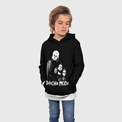 Толстовка-худи детская Depeche Mode Violator, цвет: 3D-белый — фото 2