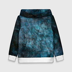 Детская толстовка Абстракция - dark blue