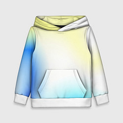 Детская толстовка Color yellow blue white