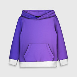 Детская толстовка Color purple gradient