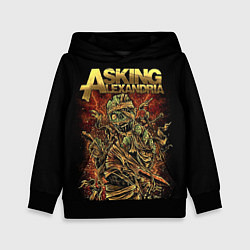 Толстовка-худи детская Asking Alexandria, цвет: 3D-черный