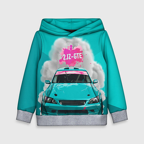 Детская толстовка 2 JZ GTE / 3D-Меланж – фото 1