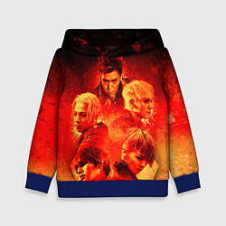 Толстовка-худи детская Big Bang: Flame Boys, цвет: 3D-синий