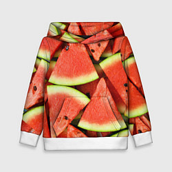 Детская толстовка Дольки арбуза