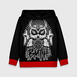 Толстовка-худи детская BMTH Owl, цвет: 3D-красный