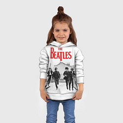 Толстовка-худи детская The Beatles: Break, цвет: 3D-белый — фото 2