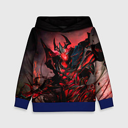 Толстовка-худи детская Shadow Fiend, цвет: 3D-синий