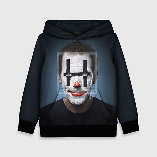 Детская толстовка Clown House MD / 3D-Черный – фото 1