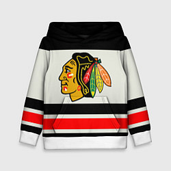 Толстовка-худи детская Chicago Blackhawks, цвет: 3D-белый