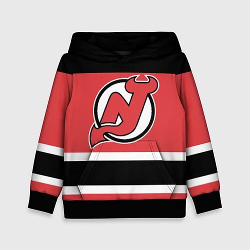 Детская толстовка New Jersey Devils / 3D-Черный – фото 1