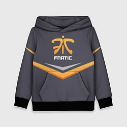 Толстовка-худи детская Fnatic Arrows, цвет: 3D-черный