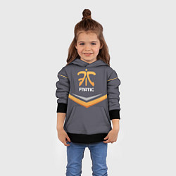 Толстовка-худи детская Fnatic Arrows, цвет: 3D-черный — фото 2