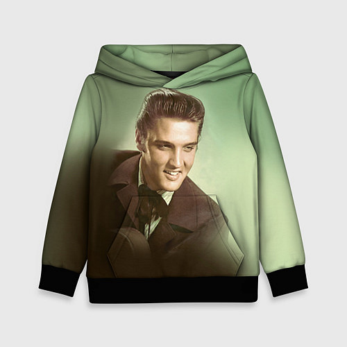 Детская толстовка Elvis Young / 3D-Черный – фото 1