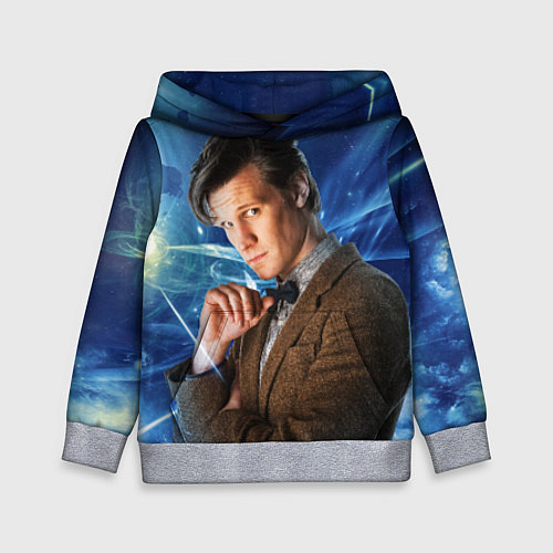 Детская толстовка 11th Doctor Who / 3D-Меланж – фото 1