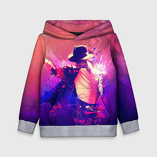 Детская толстовка Michael Jackson: Moon / 3D-Меланж – фото 1