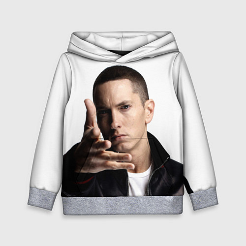 Детская толстовка Eminem / 3D-Меланж – фото 1