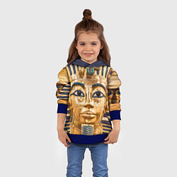 Толстовка-худи детская Фараон, цвет: 3D-синий — фото 2