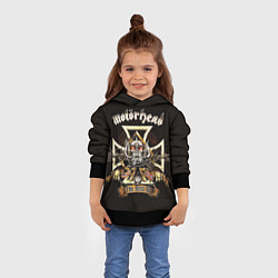 Толстовка-худи детская Motorhead: The best of, цвет: 3D-черный — фото 2