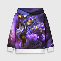 Толстовка-худи детская Dark Seer, цвет: 3D-белый