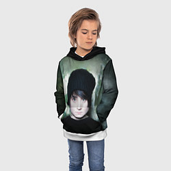 Толстовка-худи детская Zemfira, цвет: 3D-белый — фото 2