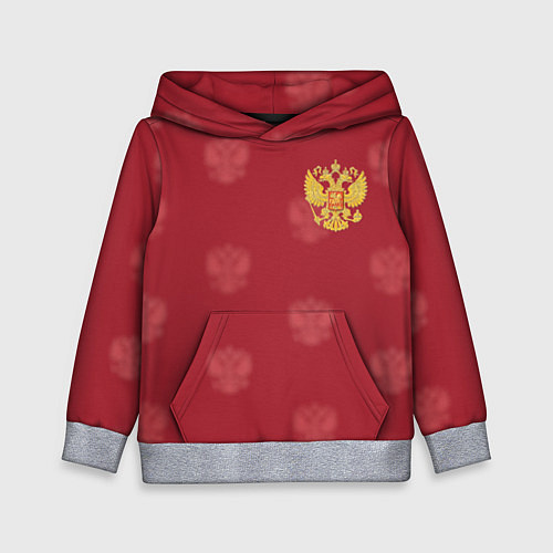Детская толстовка Сборная России по футболу / 3D-Меланж – фото 1
