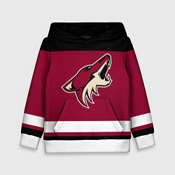 Толстовка-худи детская Arizona Coyotes, цвет: 3D-белый