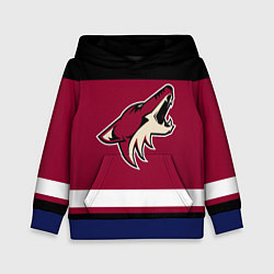 Толстовка-худи детская Arizona Coyotes, цвет: 3D-синий