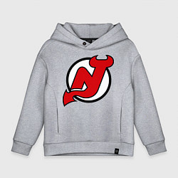 Детское худи оверсайз New Jersey Devils