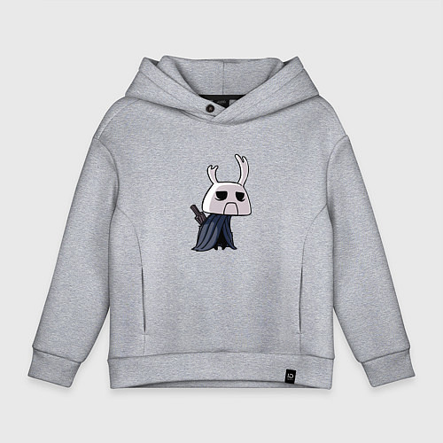 Детское худи оверсайз Hollow Knight / Меланж – фото 1