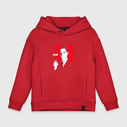 Толстовка оверсайз детская Diane Call, цвет: красный