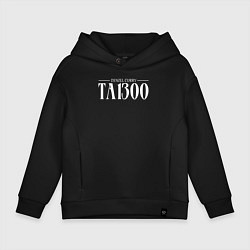 Толстовка оверсайз детская Taboo: Denzel Curry, цвет: черный